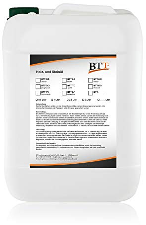 BTT-SO Natur Steinöl (1 Liter) zum Witterungsschutz, Versiegelung und Imprägnierung von Natursteinen, Pflastersteinen, Schiefersteinen und Ziegelsteinen