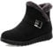 Stivali Donna Invernali Scarpe Stivaletti da Neve con Imbottitura Calda Stivali alla Caviglia Caldi Boots Scarpe Nero -C 39 EU/250CN
