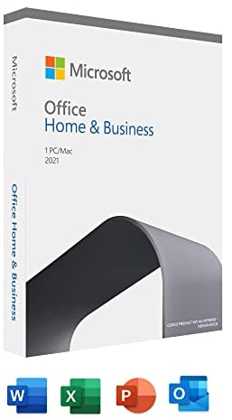 Microsoft Office Home & Business 2021-1 PC/MAC - Box - Italien