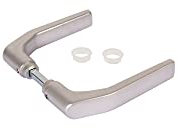 Zaundirekt LOCINOX Drückerpaar aus anodisiertem Aluminium 3006J-H