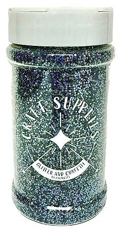 200g Gunmetal Rain Glitter Shaker Jar