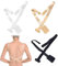 3 Pairs Low Back Bra Converter Soft Women's Bra Extenders 2 Hooks backless bra Stretchy Bra Strap Extender Adjustable Women's Bra Straps for Women Backless Dress Black Beige White