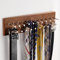 Treehouse London Krawattenhalter Organizer – für 40 große Krawatten – Massivholz und stabiler Metall-Aufbewahrungshalter für Schrank – Wandmontage, Krawattenhalter für Wand, Schlafzimmer –