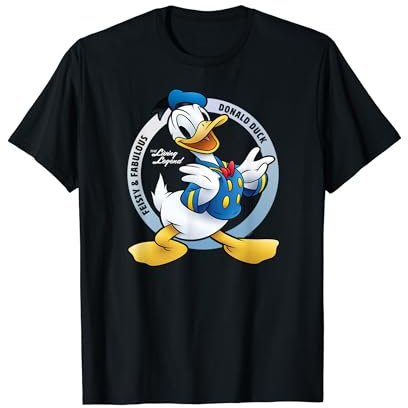 Disney Donald Duck 90th Anniversary Feisty & Fabulous Legend T-Shirt