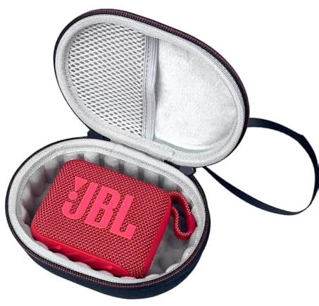 WERICO Hard Protective Case for JBL GO 4 / JBL GO 3 Eco / JBL GO 3 Ultra Portable Bluetooth Speaker (Grey)