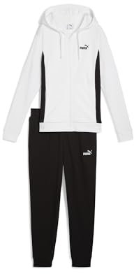 PUMA Hooded Sweat Suit TR cl, Abiti lavorati a maglia Donna, PUMA White, XS