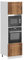 Brokky-Oven Cabinets 2 pcs Lucca Old Wood Engineered Wood|Kitchen Base Oven Cabinet,Base Kitchen Unit