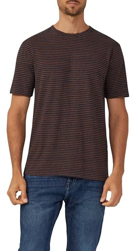 s.Oliver Meliertes Ringel-Shirt mit Crew Neck