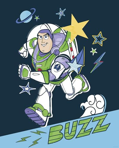 Komar Wandbild- Disney and Pixar Toy Story Buzz - Größe 40 x 50 cm - Poster, Kinderzimmer, Dekoration - gerollt ohne Rahmen, Bunt