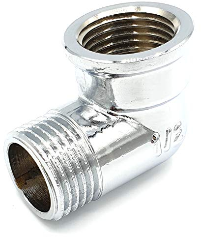 1/2 BSP Thread Pipe Connection Elbow Male x Female Screwed Fittings