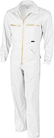 QUALITEX HIGH QUALITY WORKWEAR RALLYEKOMBI 100% CO,270 G/M² Farbe WEIß Größe 62