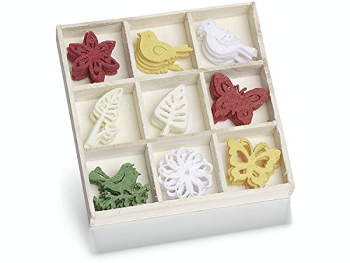 HEYDA Knorr Prandell Filzbox Ornament Floral 45er