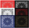 Mato & Hash Herren Bandana Gr. onesize, B.White/B.Copper/B.Red/White/Red/Navy