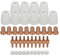 RIVERWELD 40 Stück L-TEC PT-31 JG-40 WSD-LG40 Plasmaelektrode 18205L Spitzendüse verlängert 18866L Schutzhaube 18204 Kit passend für CUT 50D 50 40 Plasmaschneider