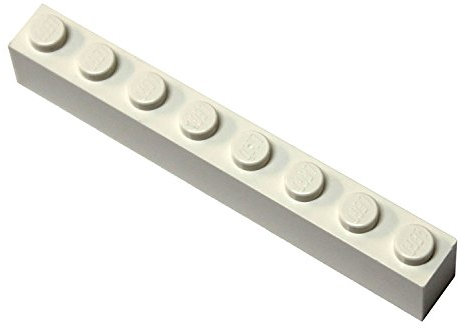 LEGO Parts and Pieces: White 1x8 Brick x20