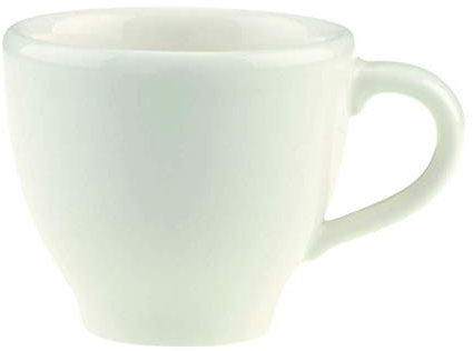 Villeroy & Boch Dune Tasse, 6 Stück, Aus hochwertigem Premium Porzellan, Weiß, 0,08 Liter