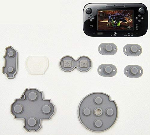 Leitfähiges Gummi-Knopfpolster für WII U Pad Gamepad Controller Ersatzteil