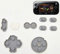 Leitfähiges Gummi-Knopfpolster für WII U Pad Gamepad Controller Ersatzteil