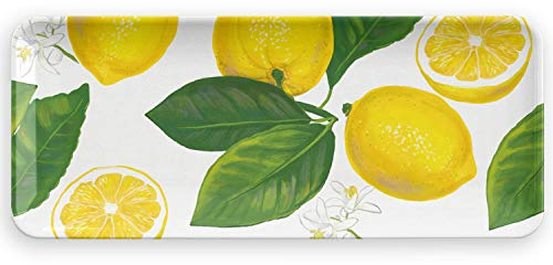 Lemon Fresh Melamine Serving Appetiser Tray
