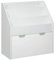 Atmosphera - Bibliothèque Enfant - bac à roulettes - Blanc H70 cm