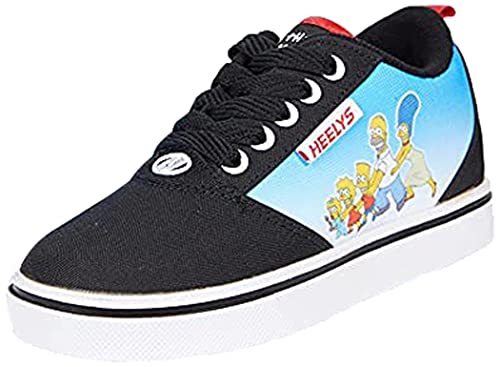 Heelys Pro 20 Prints (Hes10395) Schuhe mit Rollen, Schwarz, Cyan, Mehrfarbig, 47.5 EU
