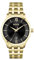 BOSS Analog Quarzuhr für Herren Kollektion ELITE mit Goldfarben Edelstahlarmband - 1513897