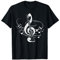 Notenschlüssel Musik Note Musiker Klarinette T-Shirt