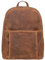 STILORD 'Etienne' Laptop Rucksack Leder 15 Zoll Business Rucksack Damen Leder Herren Notebook Rucksack 15 Zoll Office Rucksack, Farbe:samari - braun