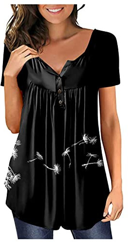 Dadman T-Shirt Trägerkleid Schickes Top Damen Festlich Shirt Mit V-Ausschnitt Bluse Sexy Plaid Bluse Korsett Blau Longpullover Polovers Lang