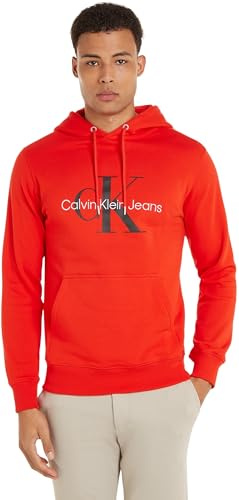 Calvin Klein Herren Hoodie Seasonal Monologo Regular mit Kapuze