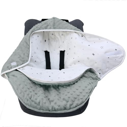 winter baby swaddle blanket wrap for seat newborn Cotton 0-3 Months 0-12 Months for Boys Girls Universal