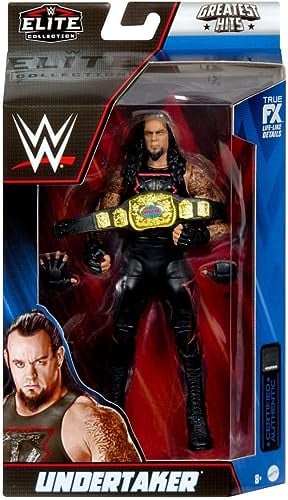Mattel WWE Elite Collection Greatest Hits – HPC50 – Wrestling-Figur mit Gelenken, 15 cm – Charakter Undertaker