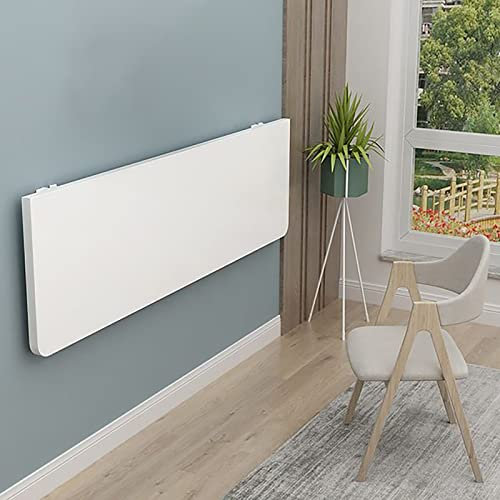 Mesa Plegable Pared Mesa Cocina Plegable Mesas abatibles para Espacios pequeños, Escritorio Flotante Plegable, Banco de Trabajo Plegable de Escritorio montado en la Pared, Mesa Flotante Mont