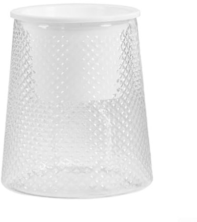 CWOQOCW Pot de fleurs à arrosage automatique transparent pour orchidée, violet africain, lys de la paix (transparent 150#)