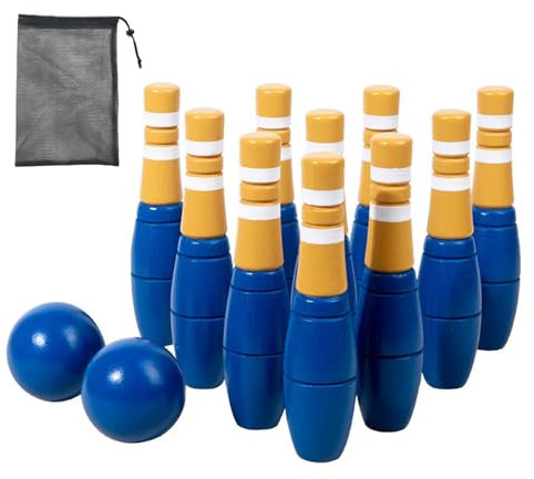 Outdoor-Bowling-Flaschen, Outdoor-Bowling-Spiele für Kinder, Bowling-Set für den Familienspielabend, Kinder-Bowling-Partyspiele, Outdoor-Bowling-Spiele für Kinder für Karneval, Spieleabende und Partys