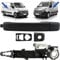 ExpertTech Mécanisme avec poignée de porte latéral droit et avant gauche compatible Renault Master 3, Opel Movano B interstar (2010-2022)