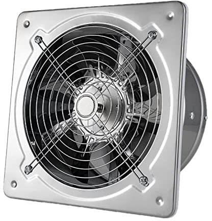 SaryEdge Extractor de Aire de 12, Extractor de Pared o Techo con persiana Trasera para baño, Dormitorio, 3000m3/h