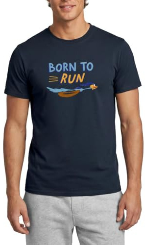 Looney Tunes Road Runner Born to Run Männer T-Shirt