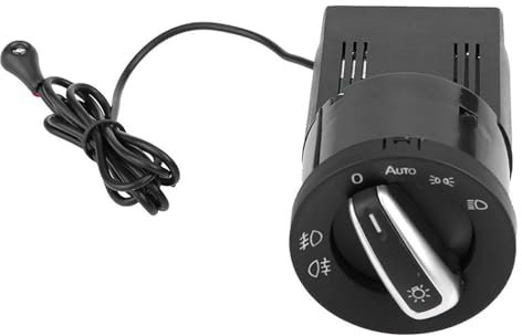 PUNICS Kompatibel Mit VW Für Golf 1998-2013 Für J&etta Für Bora 1999-2016 Autoscheinwerfer Nebelscheinwerfer Lampensteuerschalter 3BD941531 scheinwerferschalter lichtsensor