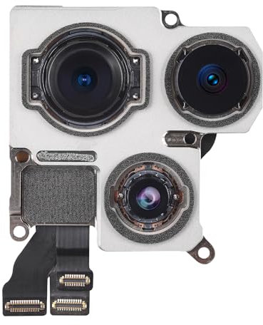 Risidamoy Für iPhone 15 Pro Kamera Ersatz 48MP HD Video HDR Foto Rückseite Hauptkamera Flexkabel Objektiv Modul Montage A3102 A2848 A3101 A3104