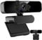 CÉLLOT Webcam for PC,HD 2K 1080P/30fps USB Webcam with Microphone,120°View Computer Camera,Rotatable,for Live Streaming,Video Calling,Studying,Conferences