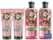 Rose Scent Petal Soft Shampoo and Conditioner Set (2 x 350ml Nourishing Shampoo + 2 x 250ml Conditioner) - Silicone-Free Formula for Dry Hair, Gently Hydrates and Softens