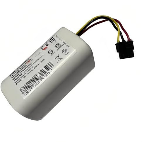 Batería de Repuesto Original for Robot Aspirador E10 de 2600 mAh y 14,4 V. Compatible con Xiaomi Mijia E10, E12, B112.