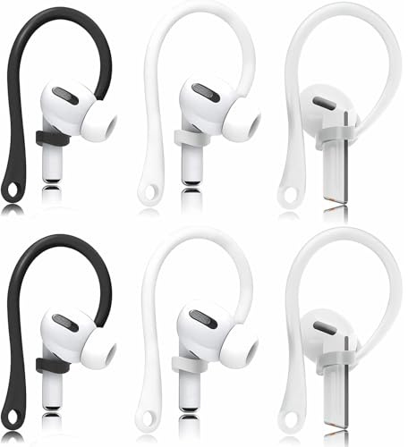 3 Stück C-Förmige Ohrbügel Für AirPods, Weiches Silikon, Ergonomisches Design, Anti-Verlust-Halterung Für Sport Aktivitäten