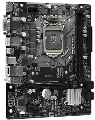 scheda madre Scheda madre Fit For ASROCK H410M-HDV/M.2 H410 Socket 1200 for G6400 G5900 i3-10100 i5-10400 CPU DDR4 2933MHz M. WiFi Key EMicro ATX