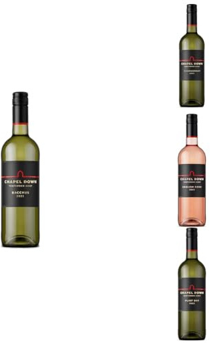 Chapel Down Stills Collection | Bacchus, Chardonnay, English Rosé and Flint Dry | Case of Four (4x75cl)