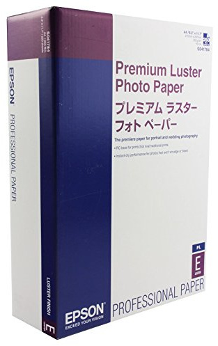 Epson C13S041784 Glänzendes Fotopapier, DIN A4, 250 Blatt, für Stylus Pro 7800, 9500, 9600, 10000CF, 10600