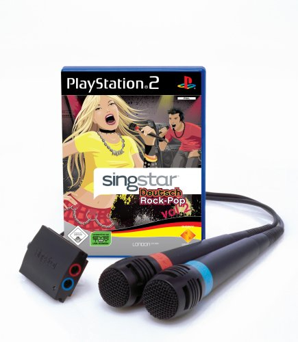 SingStar Deutsch Rock-Pop Vol. 2 inkl. 2 Mikrofone