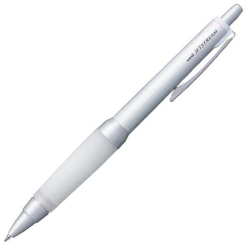 Kugelschreiber Uni Alpha-Gel Jetstream 0,7 mm silber