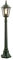Konstsmide Firenze 7215-600 Standleuchte B: 23,5cm T: 23,5cm H: 120cm / 1x100W / IP43 / lackiertes Aluminium / grün